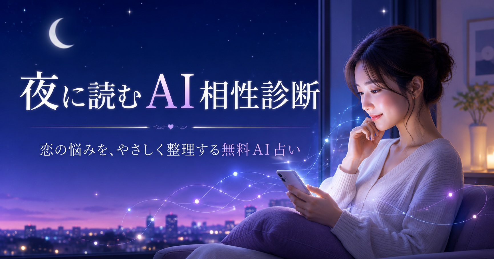 夜に読むAI相性診断